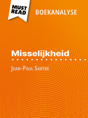 cover image of Misselijkheid van Jean-Paul Sartre (Boekanalyse)